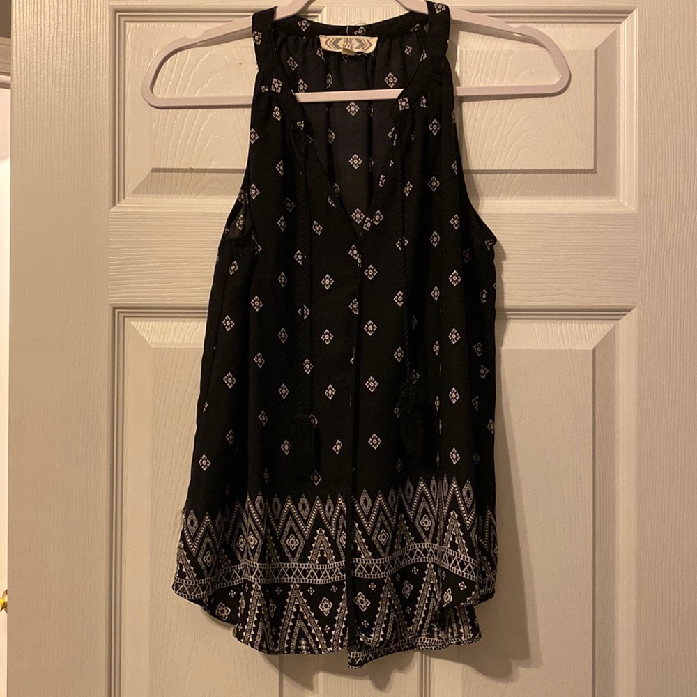 Black dressy top